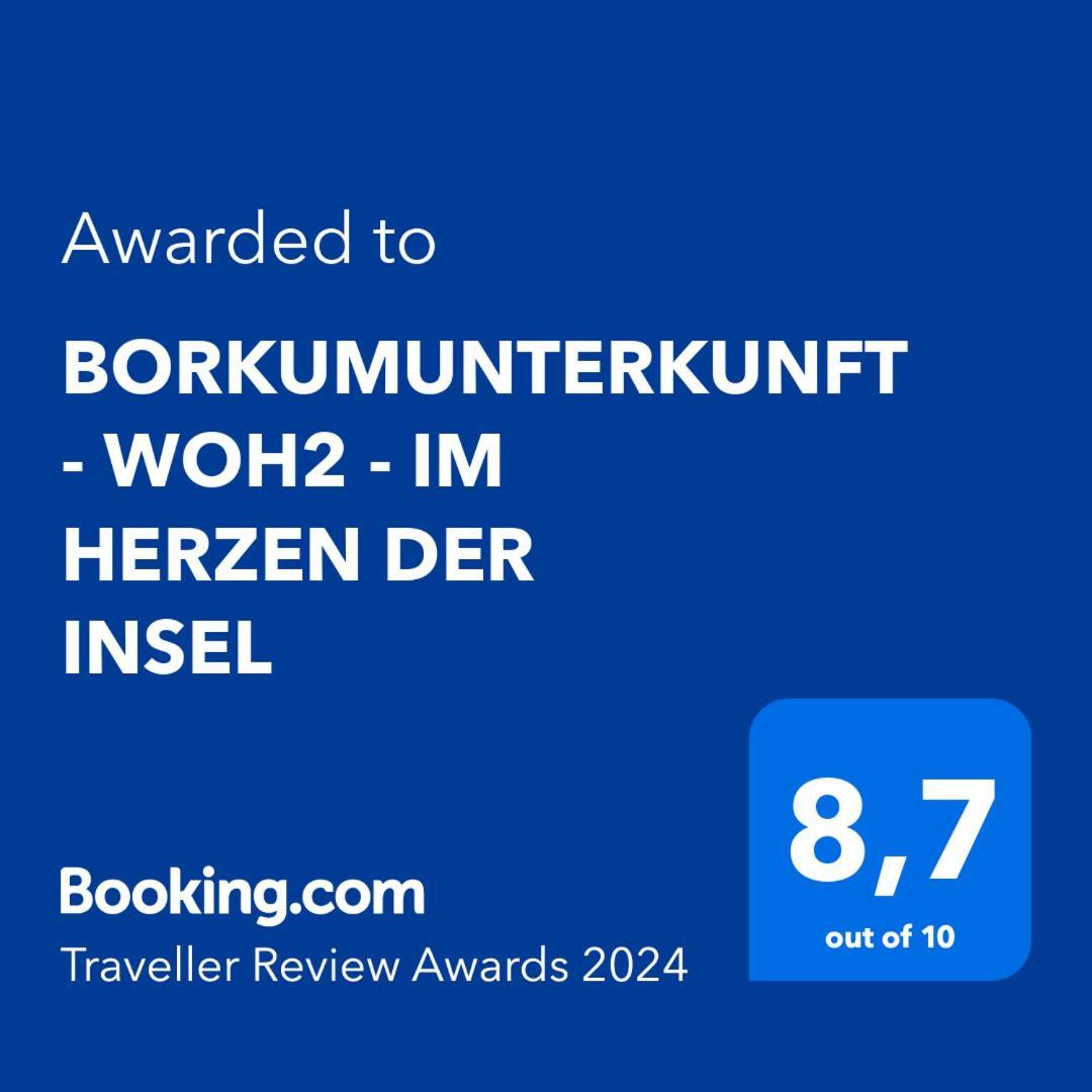 Borkumunterkunft - Woh2 - Im Herzen Der Insel Esterno foto